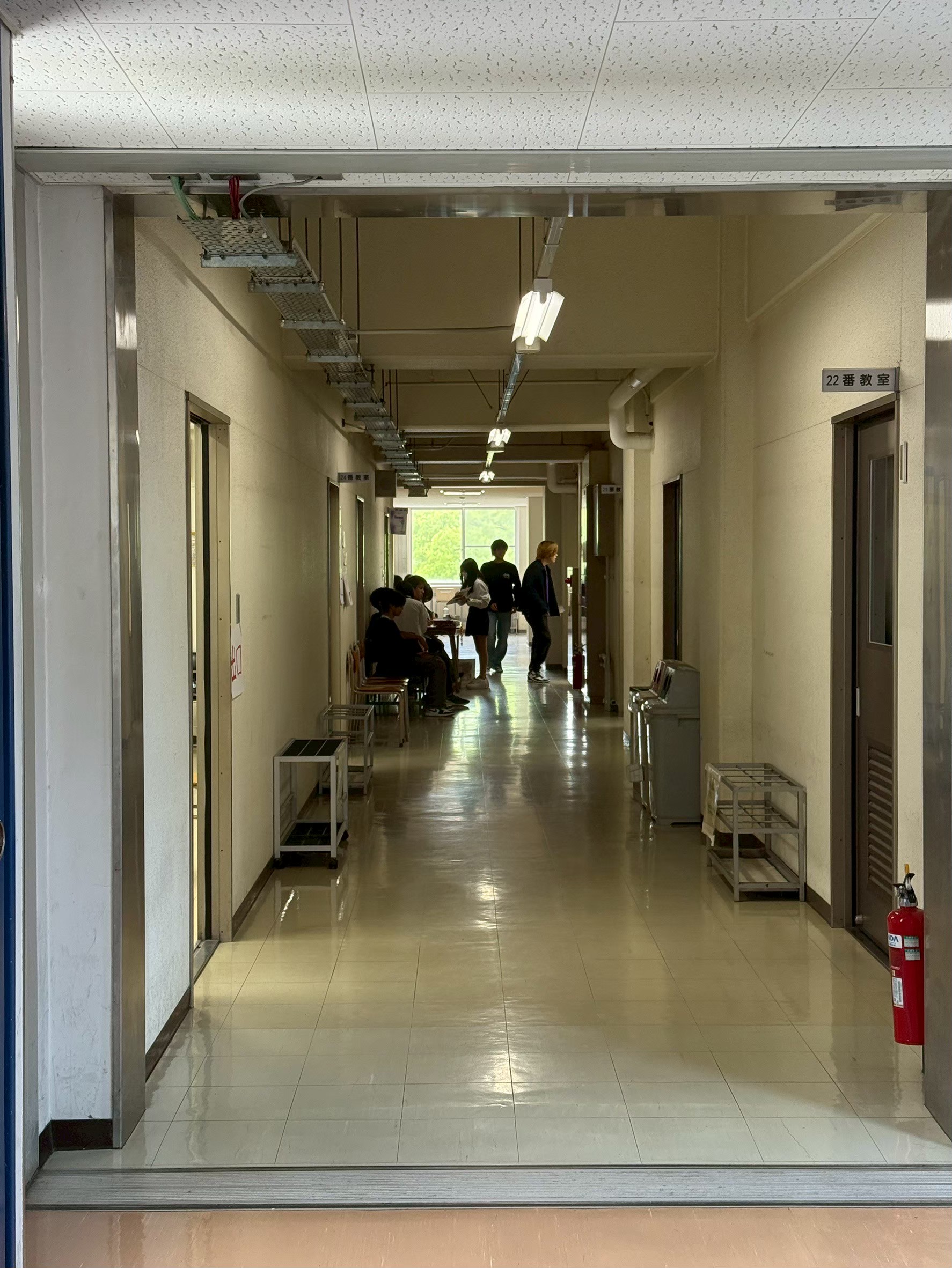 屋内企画の展示の様子